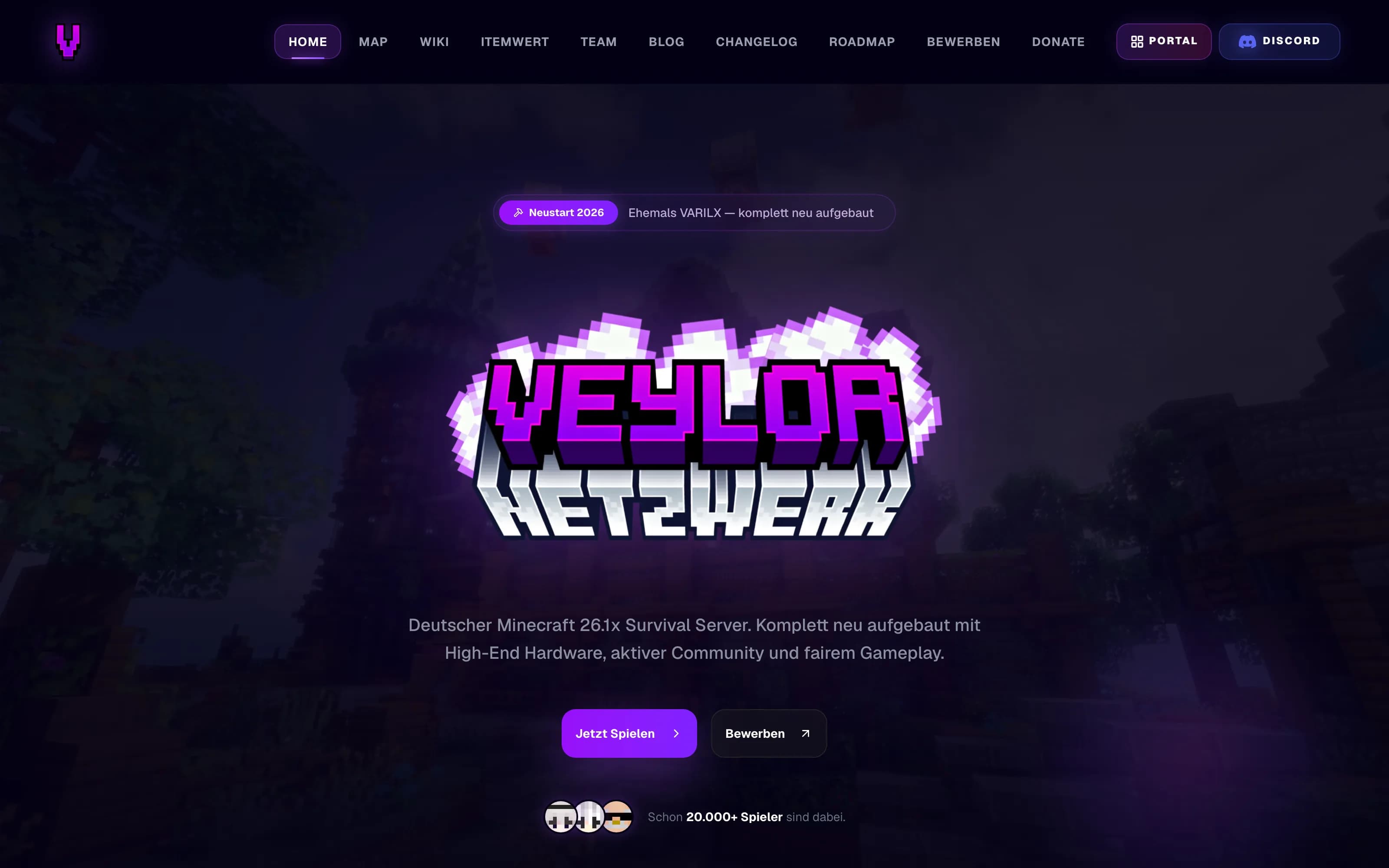 Veylor – Projektvorschau